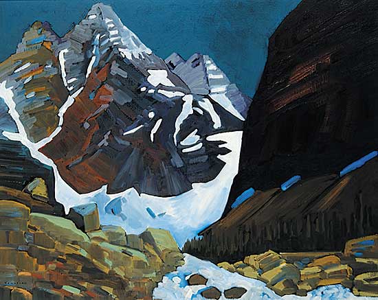 #102 ~ Townsend - Dusk Falls in the Rockies