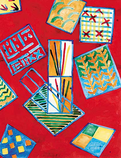 #301 ~ Bolduc - Sketch for a Woodcut II