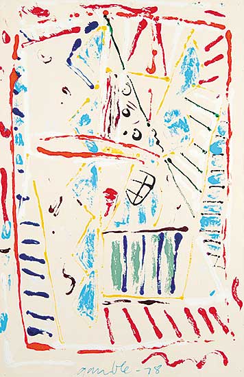 #303 ~ Gamble - Untitled - Abstract 78