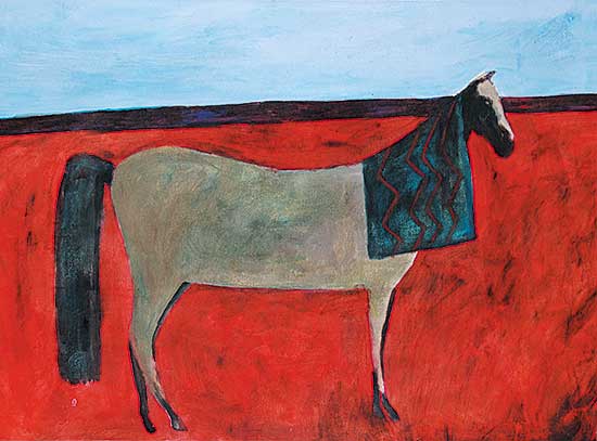 #317 ~ Woods - Untitled - Spirit Horse