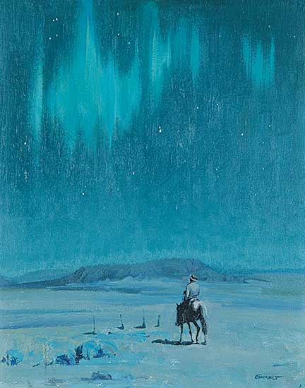 #428 ~ Ewart - Untitled - Northern Lights