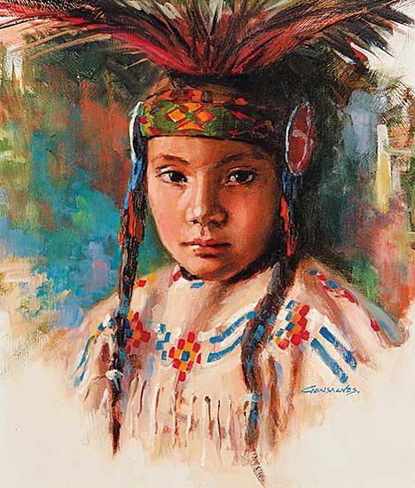 #437 ~ Gonsalves - Blackfoot Boy