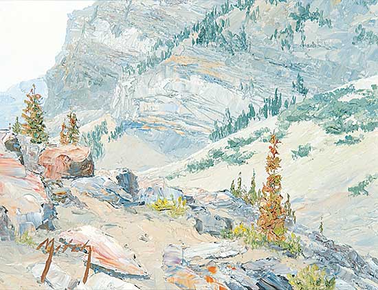 #448 ~ Keirstead - Afternoon Glow by Moraine Lake [Valley of the Ten Peaks]