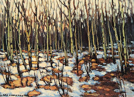 #459 ~ Lindstrom - Untitled - Winter Thaw