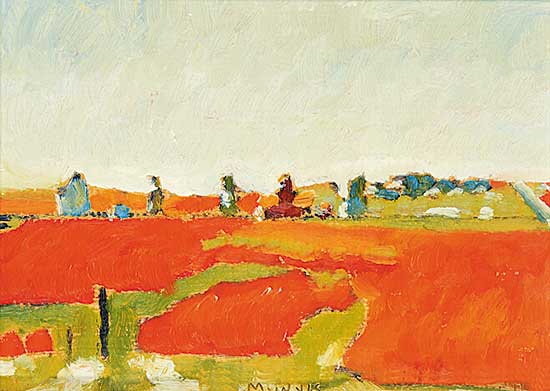 #472 ~ McInnis - Ripe Wheat and Elevators [Milo AB]