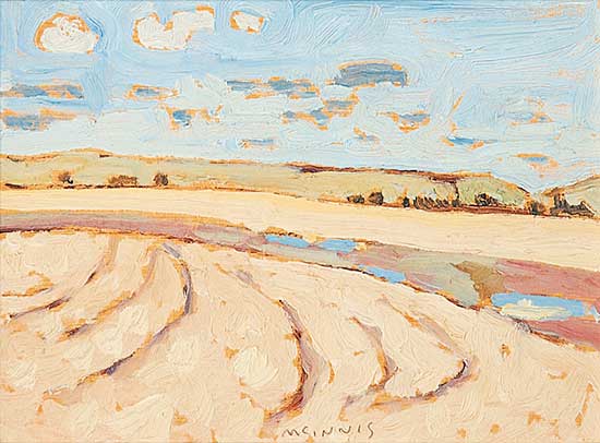 #473 ~ McInnis - Fields along the North Saskachewan at Battleford