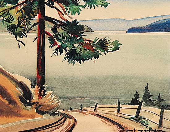 #474 ~ Middleton - Untitled - Okanagan Lake