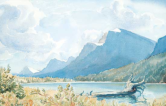 #506 ~ Shelton - Mt. Patterson - Waterfowl Lake