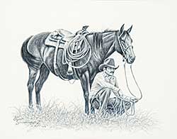 #498 ~ Schnurrenberger - Horse n' Rider #4