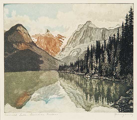 #661 ~ Hornyansky - Emerald Lake, Canadian Rockies