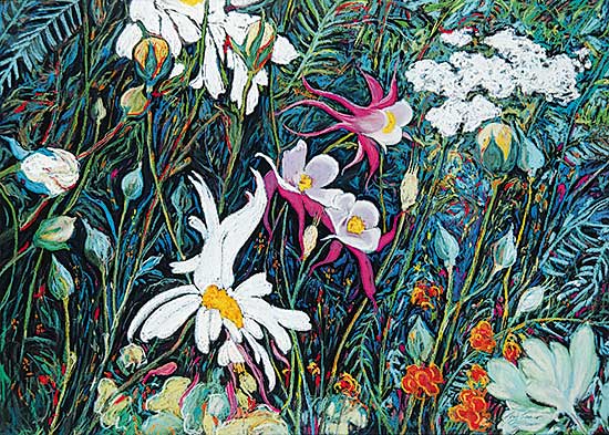 #673 ~ Lemco - Daisy and Columbine