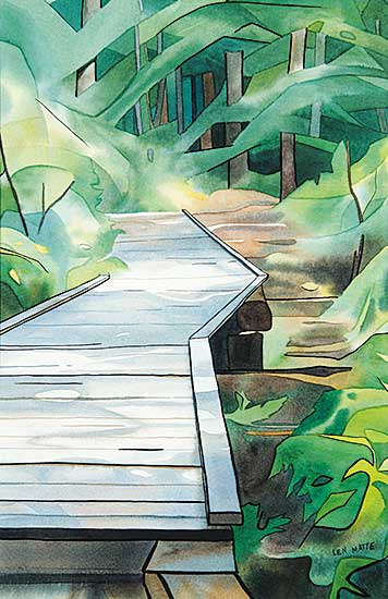 #677 ~ Matte - Walk Way