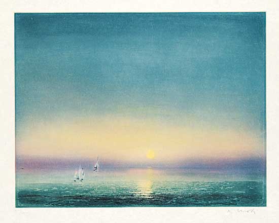 #683 ~ Moti - Coucher De Soleil  #XLIII/LXXV