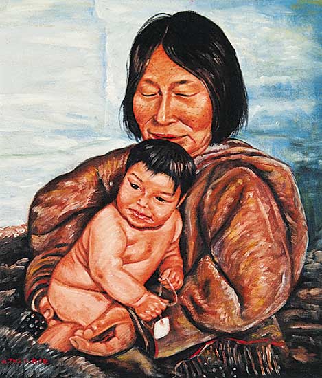 #724 ~ Thrasher - Untitled - Mother and Child