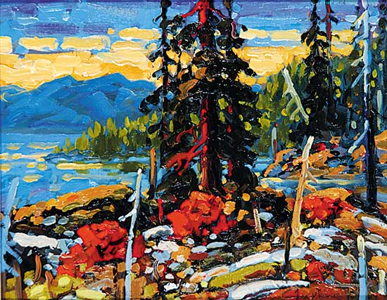 #20 ~ Charlesworth - September Light, Kootenay Lake