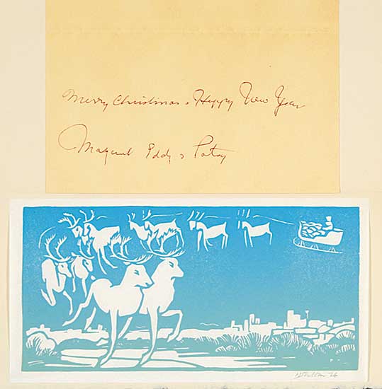 #90 ~ Shelton - Santa Claus, Reindeer