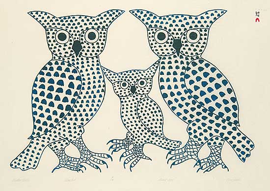 #59 ~ Ashevak - Winter Owls  #4/50