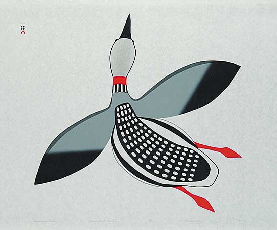 #104 ~ Mikkigak - Ascending Loon  #44/50