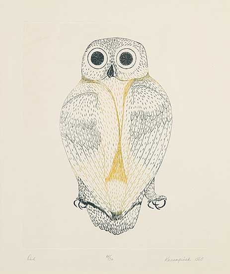 #135 ~ Pootoogook - Owl  #48/50