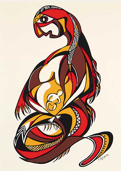 #260 ~ Odjig - Untitled - Earth Mother