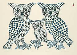 #59 ~ Ashevak - Winter Owls  #4/50