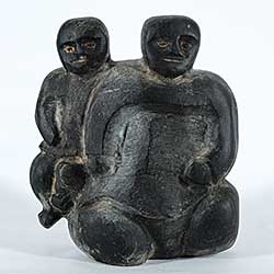 #72 ~ Inuit - Two Figures