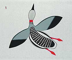 #104 ~ Inuit - Ascending Loon  #44/50
