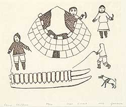 #206 ~ Inuit - Camp Children  #49/50