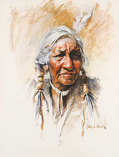 #10 ~ Brown - Eagle Plume Blood