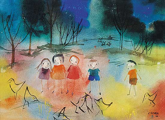 #78 ~ Mitchell - Children and Birds