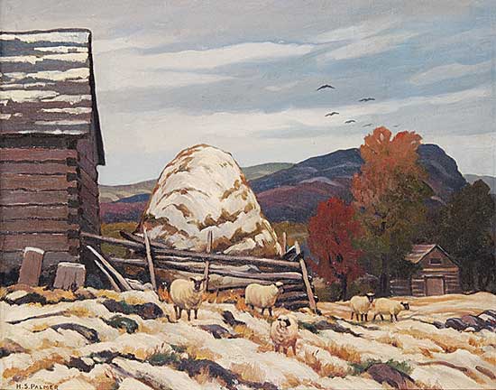 #85 ~ Palmer - Early Snow in October near Madawaska, Ont.