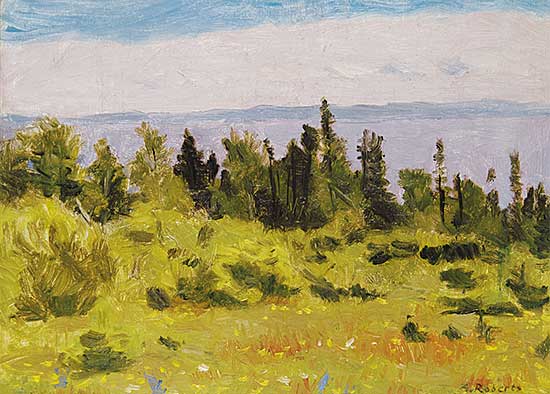 #95 ~ Roberts - Untitled - View of the Bay
