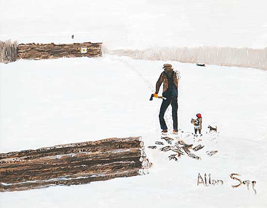 #97.2 ~ Sapp - Untitled - Getting Wood with My Father