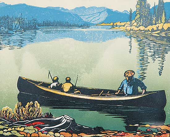 #101 ~ Shelton - Fishing on the Bow  #153/200