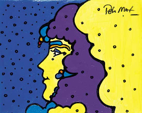 #217 ~ Max - Untitled - Zen Max Series - Lucy with the Purple Hair