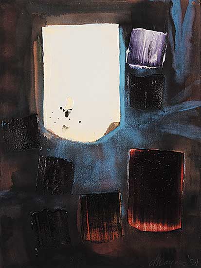 #310 ~ Haynes - Untitled - Brush Strokes