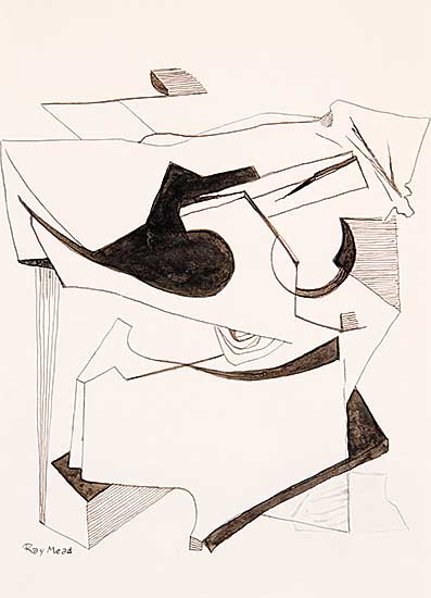 #313 ~ Mead - Untitled - Abstract Forms