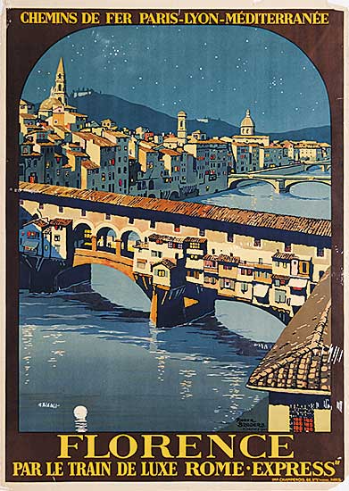 #411 ~ Broders - Florence Par le Train de Lux Rome-Express