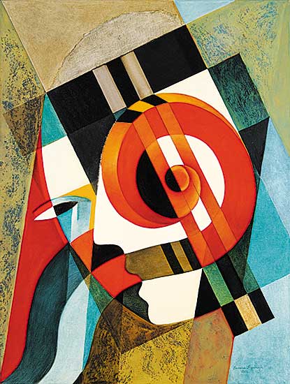 #431 ~ Espinoza - Two Variations in a Face II