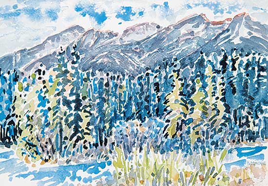 #469 ~ Mackie - Untitled - Bragg Creek