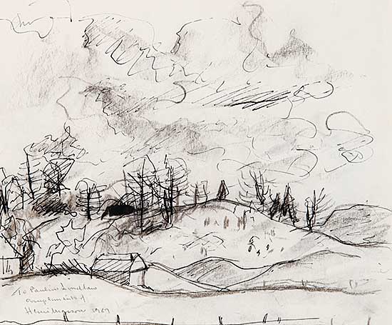 #476 ~ Masson - Untitled - The Old Farm