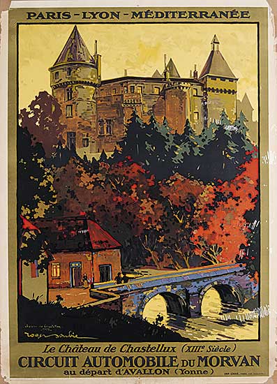 #494 ~ Soubie - Le Chateau de Chastellux