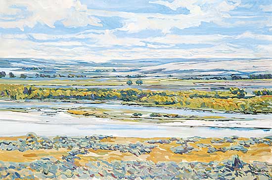 #503 ~ Van Belkum - Sandbars in the River