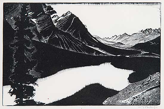 #608 ~ Phillips - Mistaya Valley [Peyto Lake]