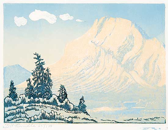 #616 ~ Shelton - Mount Rundle  #65/100