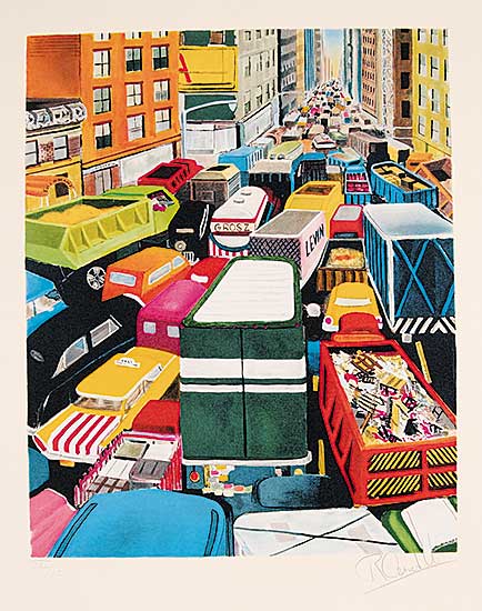 #673 ~ Cenedella - Untitled - Gridlock XVI/VC