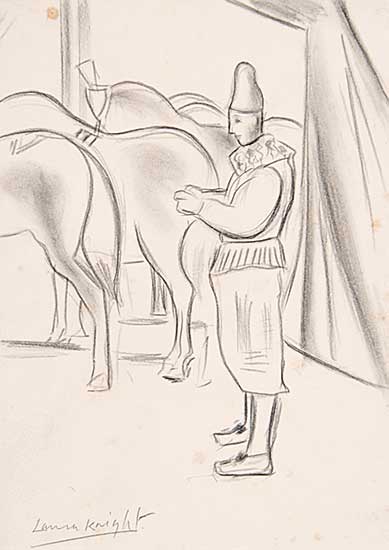 #716 ~ Knight - Untitled - Behind the Scenes at the Circus