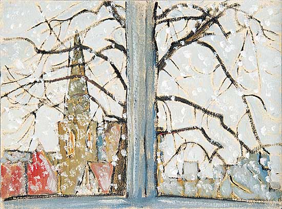 #922 ~ McInnis - Study for Snow Day