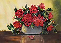 #706 ~ Haworth - Untitled - Bowl of Roses