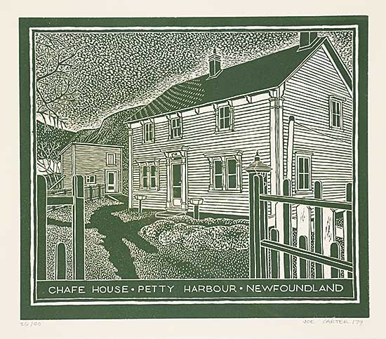 #31 ~ Carter - Chafe House, Petty Harbour, Newfoundland  #26/50